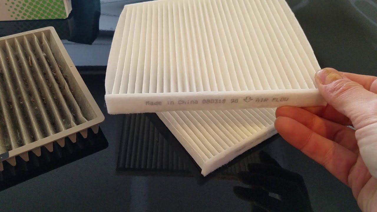 2017 Mitsubishi Mirage cabin air filter replacement