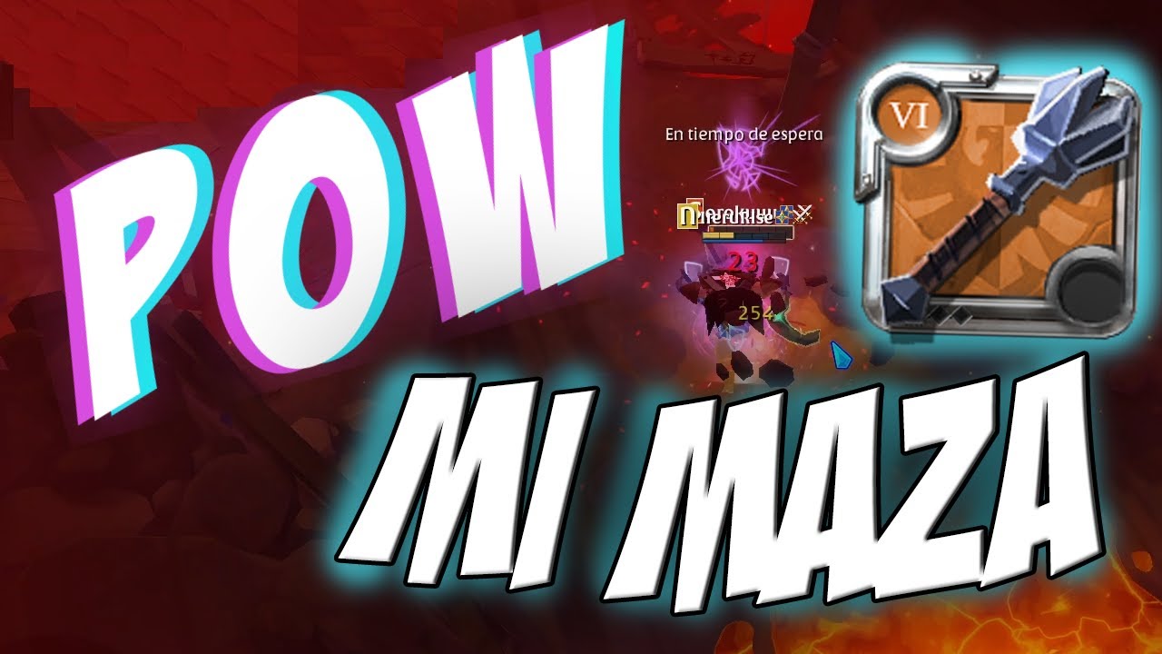 COMO JUGAR CON LA MAZA   - MACE BUILD   | Albion online #pvp #corruptas #albiononline