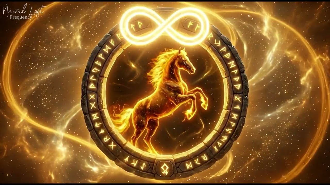 888Hz Unendliche Fülle Feuerpferd ♾️ | 888Hz Infinite Fire Horse Abundance