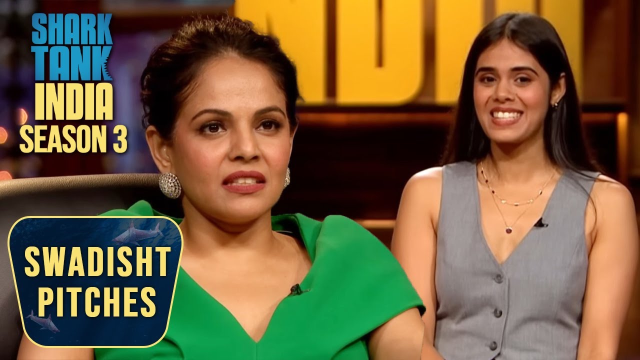 'Cosmix' के लिए Namita और Peyush के बीच हुई Shark Fight | Shark Tank India S3 | Swadisht Pitches