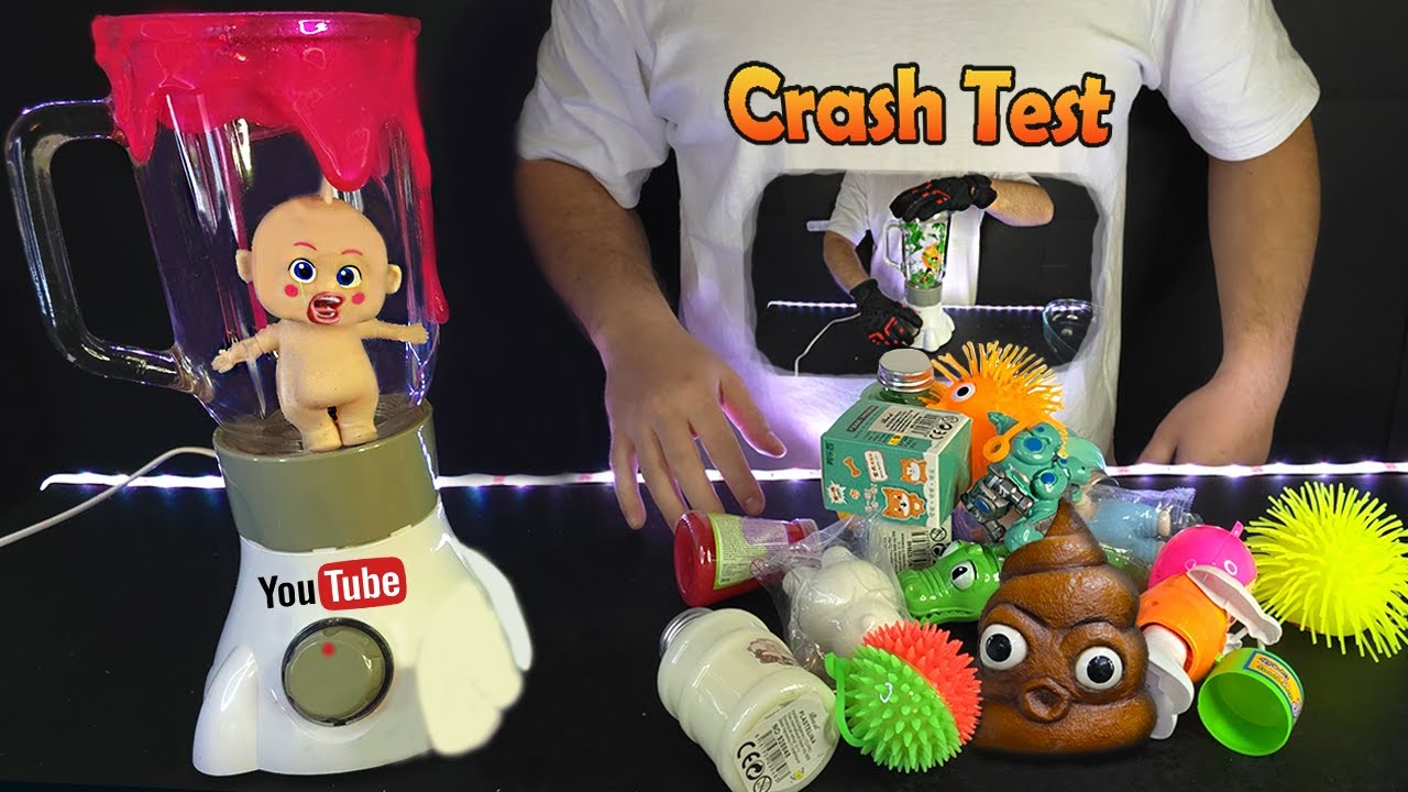 Brutal Blender VS Toys ⚠️What Happens When You Put Toys in a Blender? (Don’t Try This at Home)