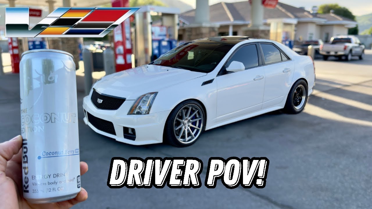 HARD PULLS IN MY CTS-V (DRIVER POV)
