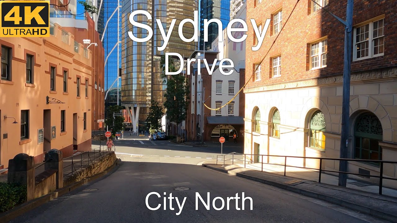Driving Around Sydney City North | Sydney Australia | 4K UHD