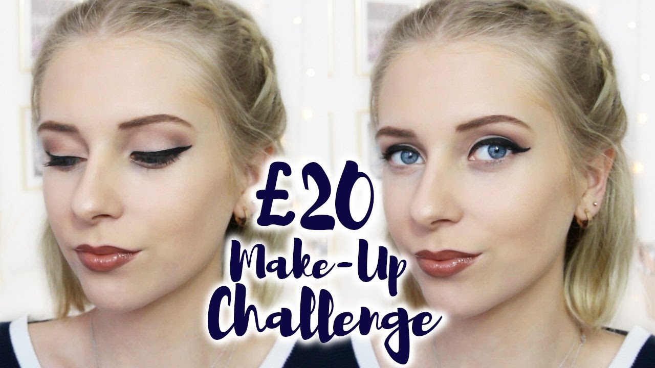 £20 MAKE-UP CHALLENGE!