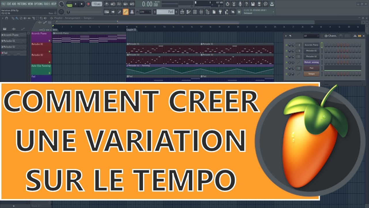 Comment Faire une Automation sur le Tempo de FL Studio