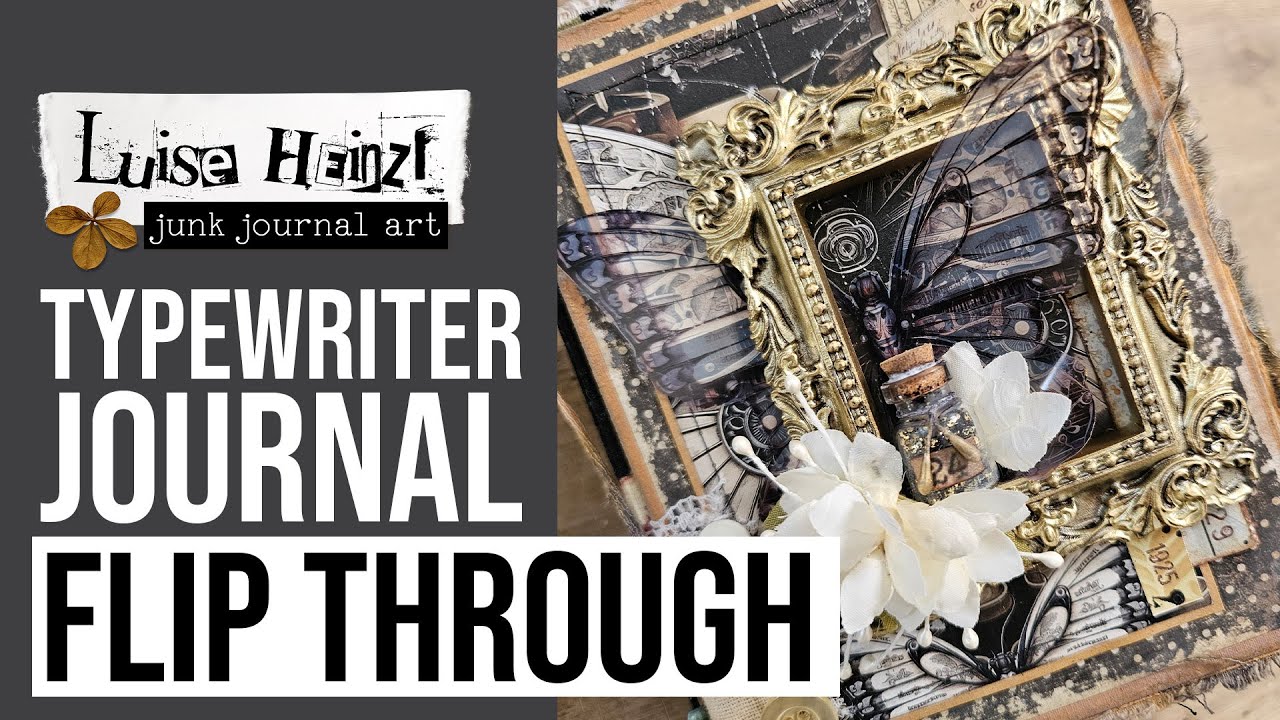 FLIP THROUGH: TYPEWRITER JOURNAL - It has escalated again... wanna see it?