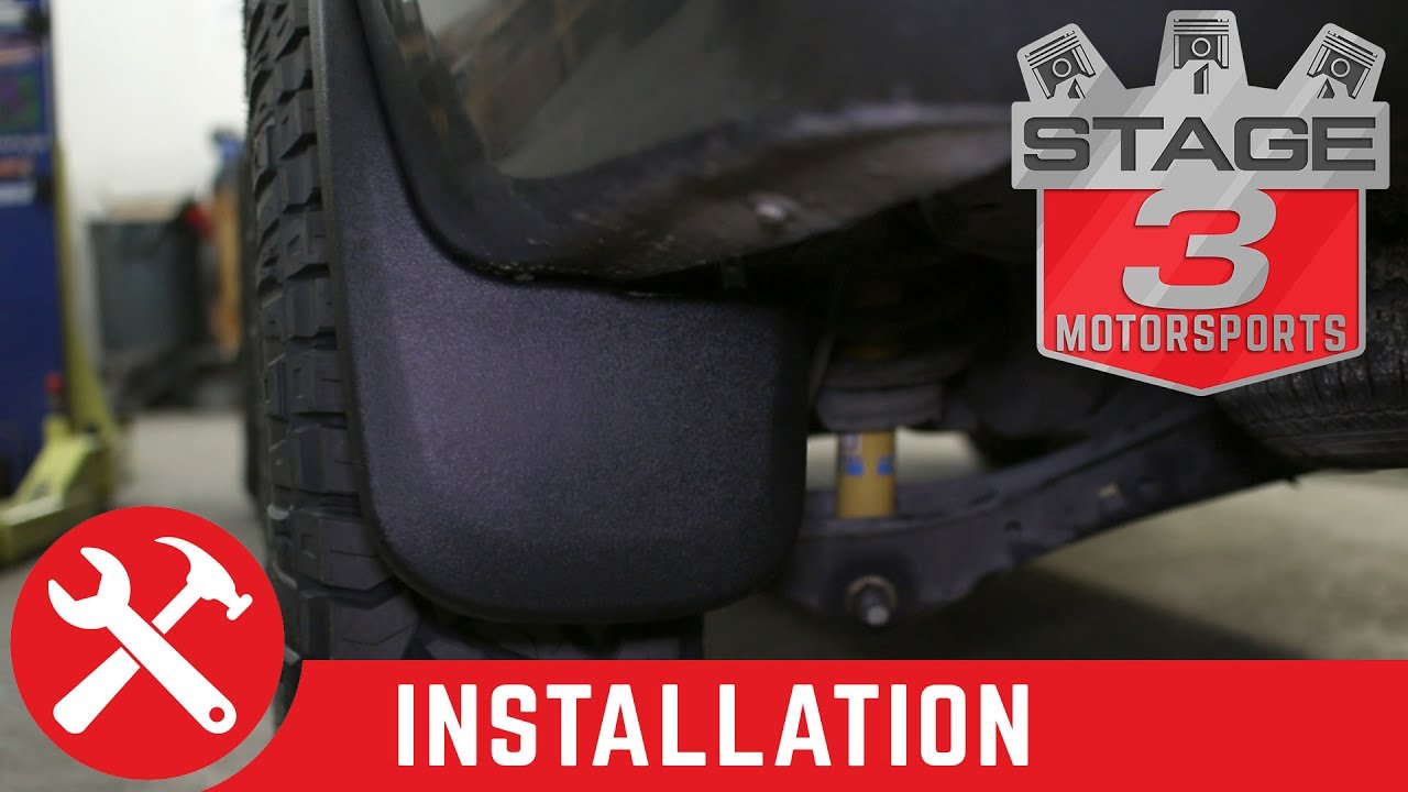 2007-2017 Expedition Husky Liners Mud Guards Install