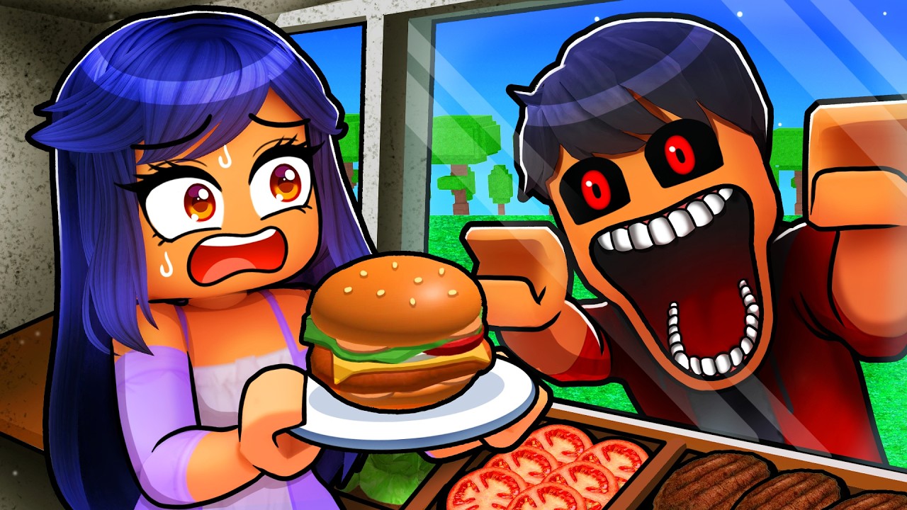 Working at a (NOT) Normal BURGER STAND!