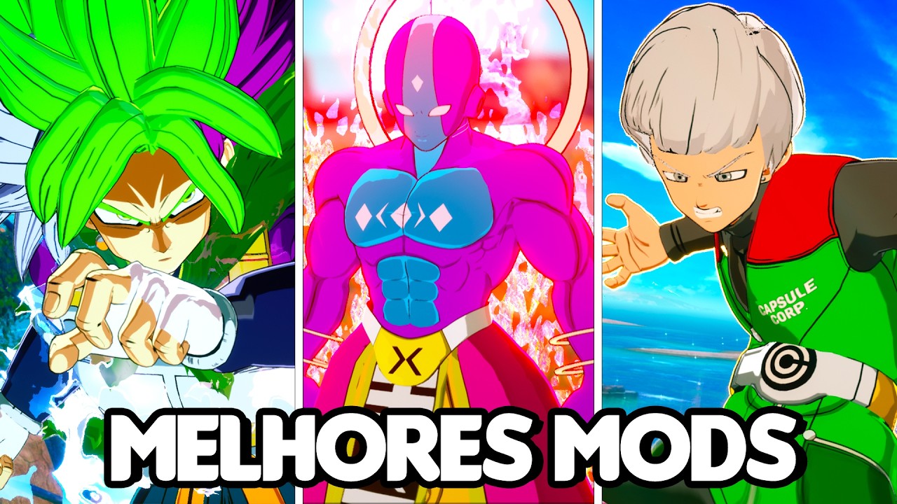 TESTEI OS MELHORES MODS do DRAGON BALL SPARKING ZERO