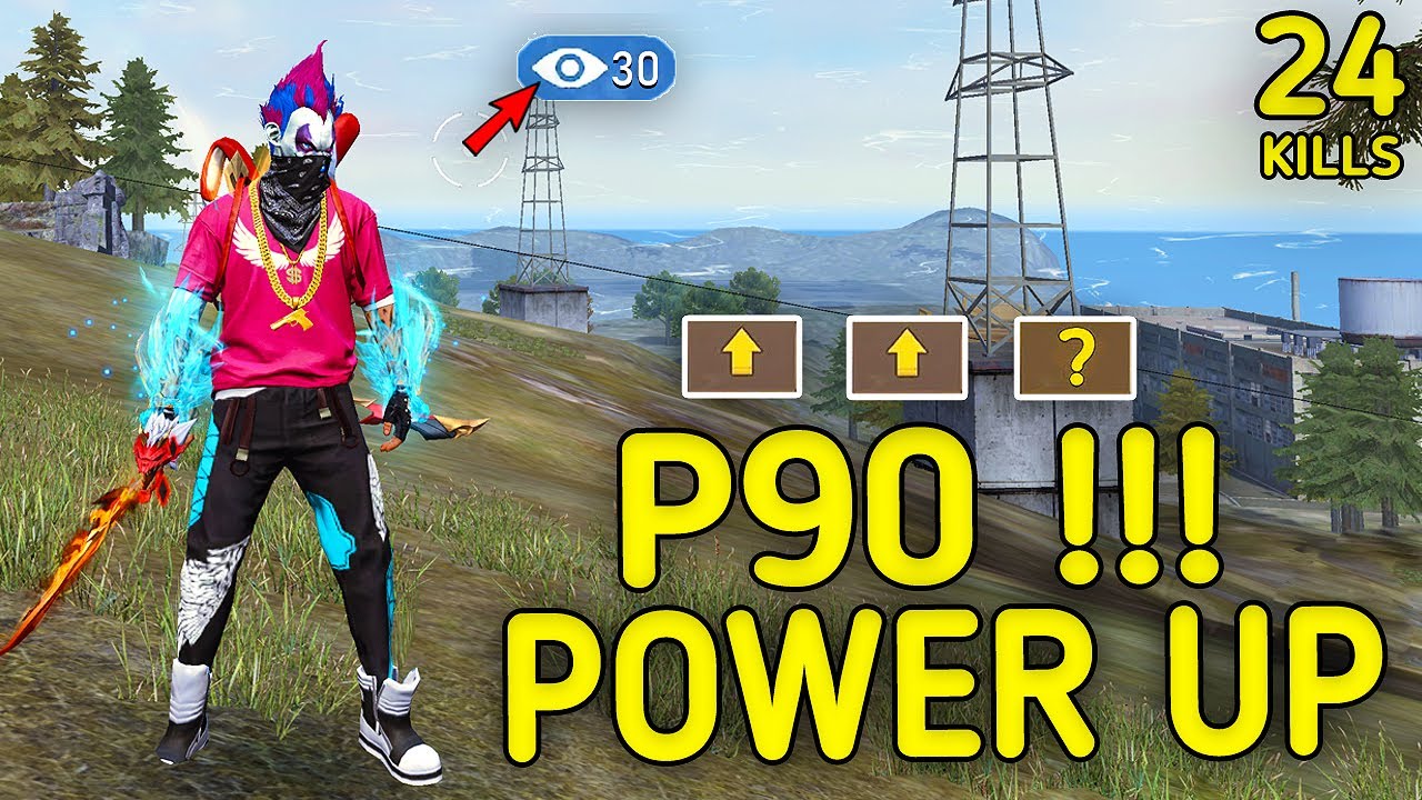 SOLO VS SQUAD || P90 POWER'S UP😱!!! MOST AGGRESSIVE & UNDERRATED GUN IN FF🔥|| 99% HEADSHOT INTEL I5