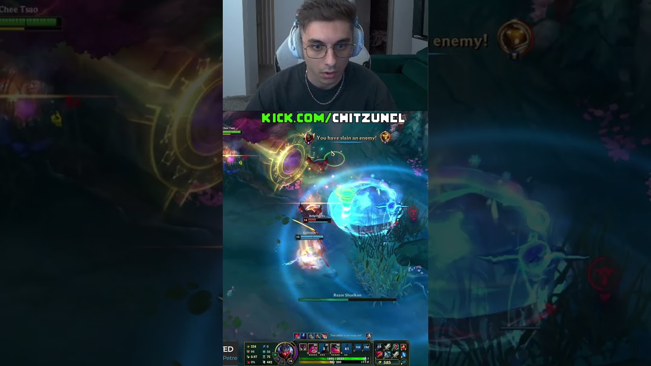 CHITZAO LASER #leagueoflegends #romania #zedcombo