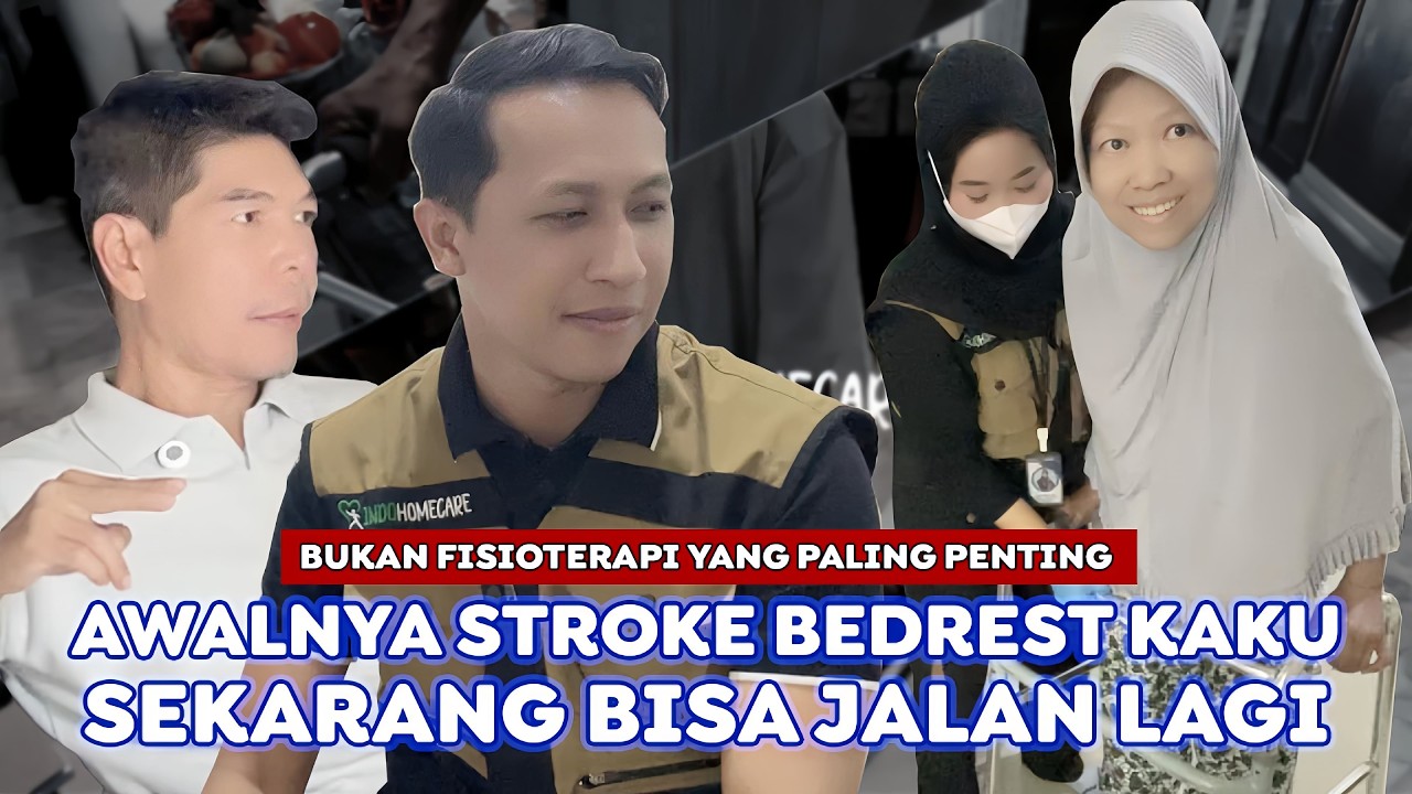 STROKE UDAH BISA JALAN!! SAMPAI NANGIS