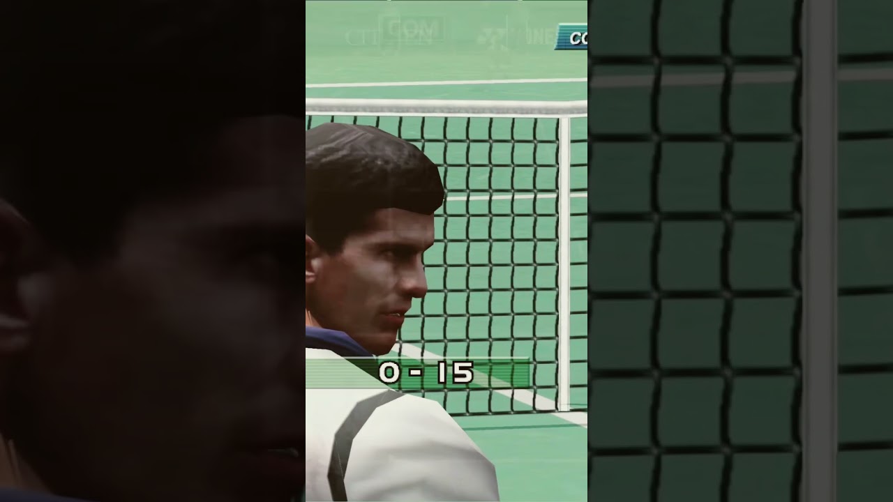 Virtua Tennis Sega Dreamcast a 1080p en Xbox Series X  #shorts #virtuatennis #segadreamcast #sega