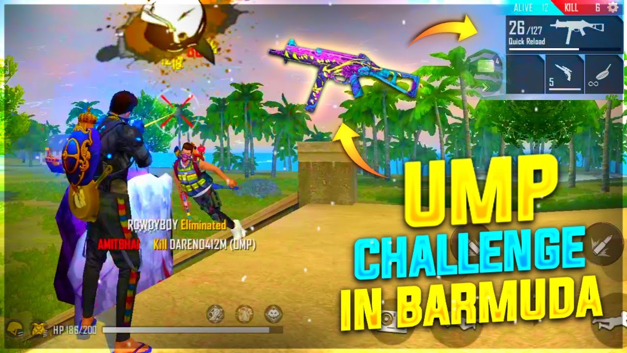 UMP Only Challenge Is Fun || 11 Kills By AmitBhai || Desi Army