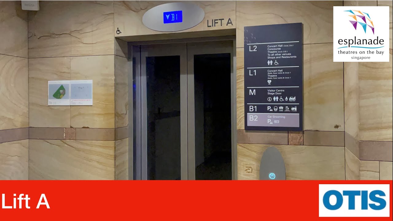 Esplanade - Theatres On The Bay || Otis Elevator (Lift A) 🇸🇬