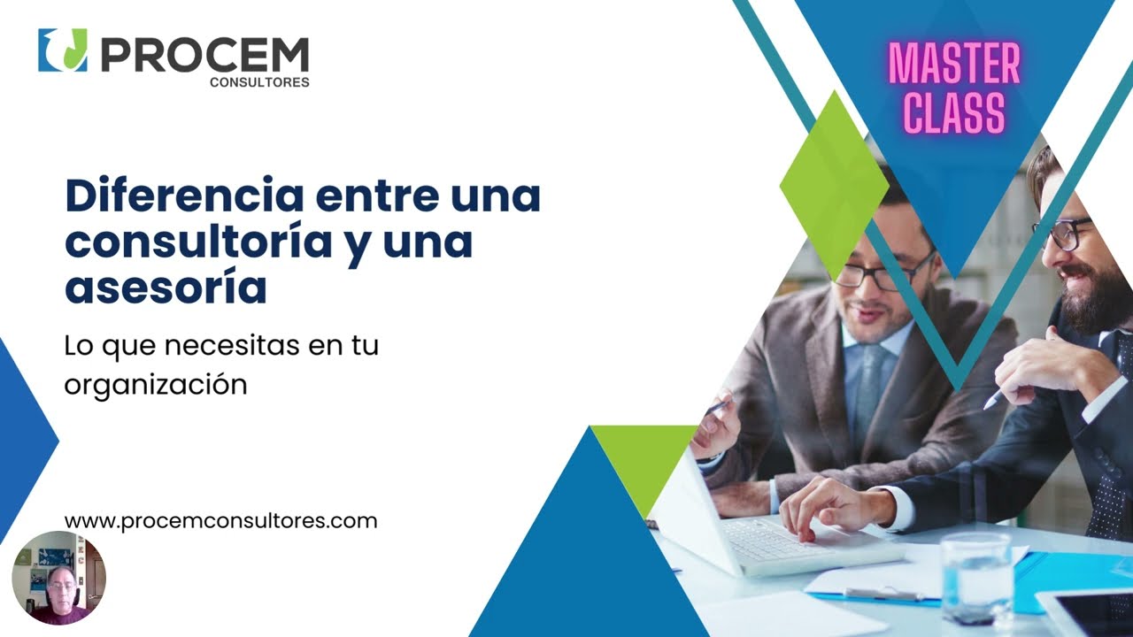 Diferencia entre una consultor&iacute;a y una asesor&iacute;a - #Mi&eacute;rcolesdeM&aacute;sterClass