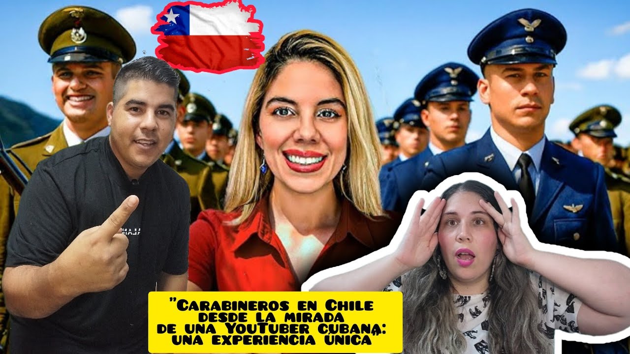 Carabineros en chile ¡ Ésto es sorprendente! Cubanos reaccionan...@NaurisVlogs