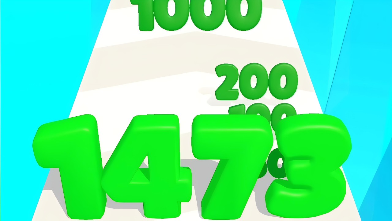Number Master - the ultimate score making run by android ASMR gameplay