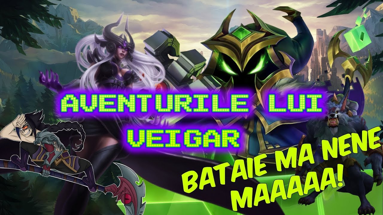 VEIGAR BOSS VS SYNDRA ! CE A FACUT MA NENE MA??? LOL ROMANIA