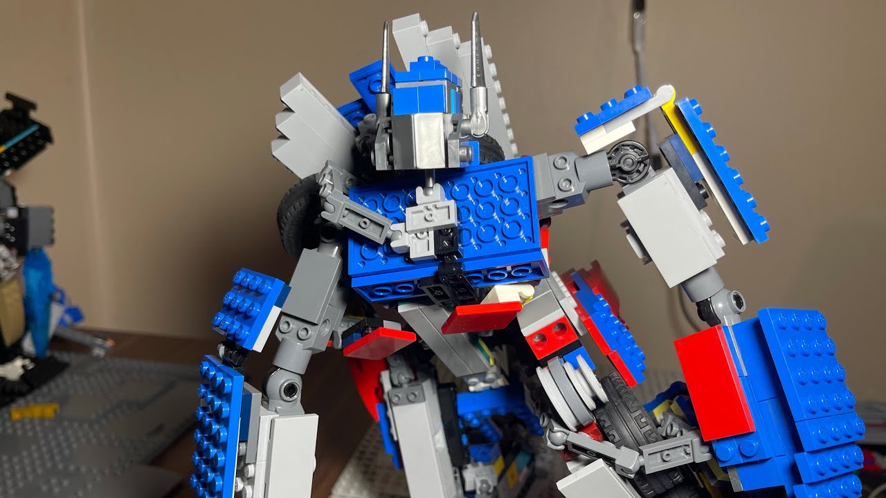 Lego AOE Optimus prime transformation  
