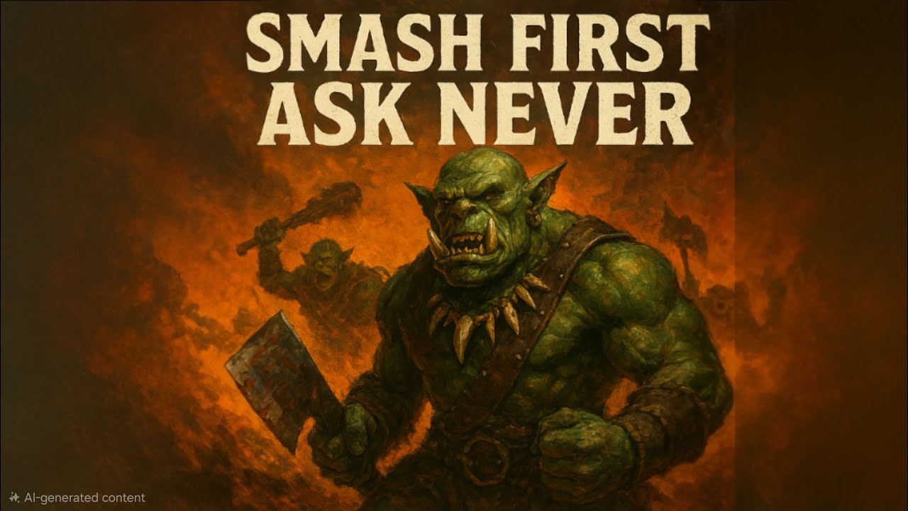 Orcs Smash First, Ask Never