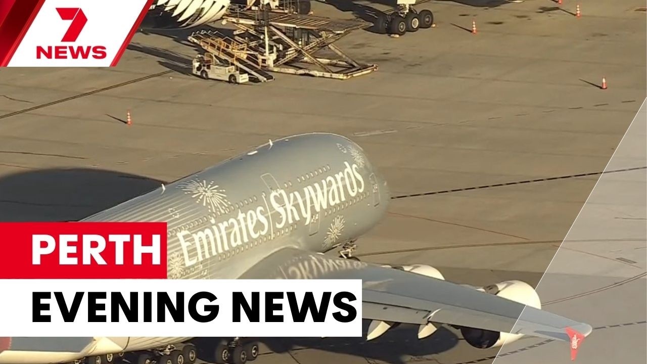 First flight carrying Perth passengers has landed; WA Police crackdown on bikie gang | 7NEWS Perth