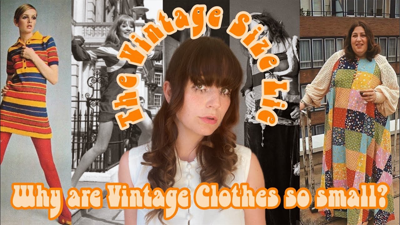 Why are Vintage Clothes so small? The Vintage Size Lie