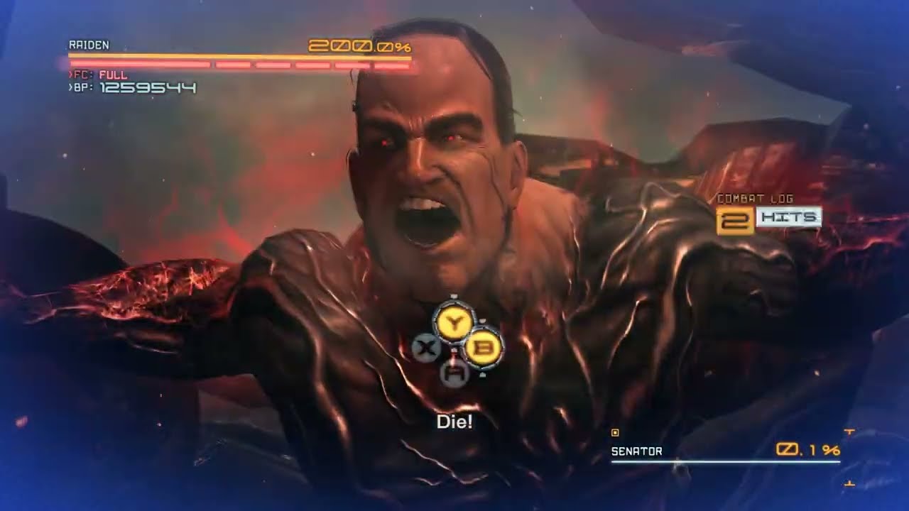 MGRR Harder Bosses Armstrong(No Damage), No Ripper Mode, Revengeance Difficulty