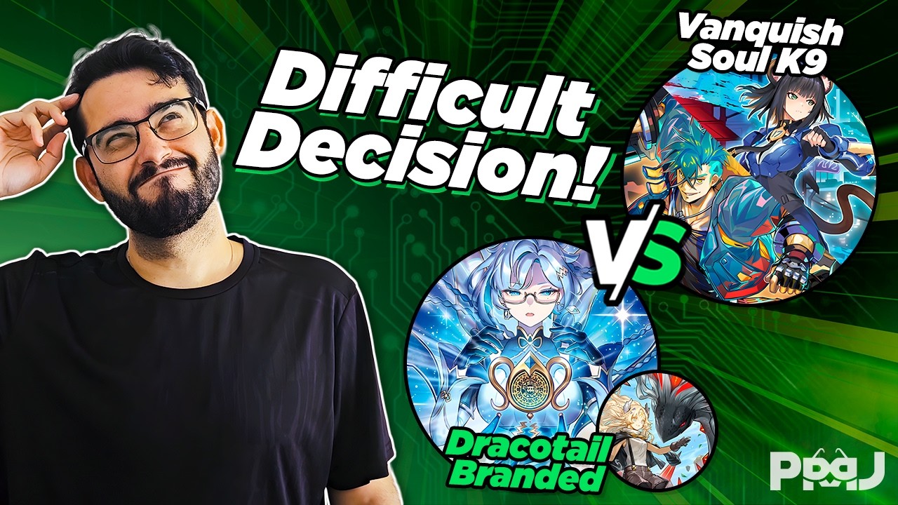 Анализ повтора матча Dracotail Branded против Vanquish Soul K9 - YuGiOh! TCG