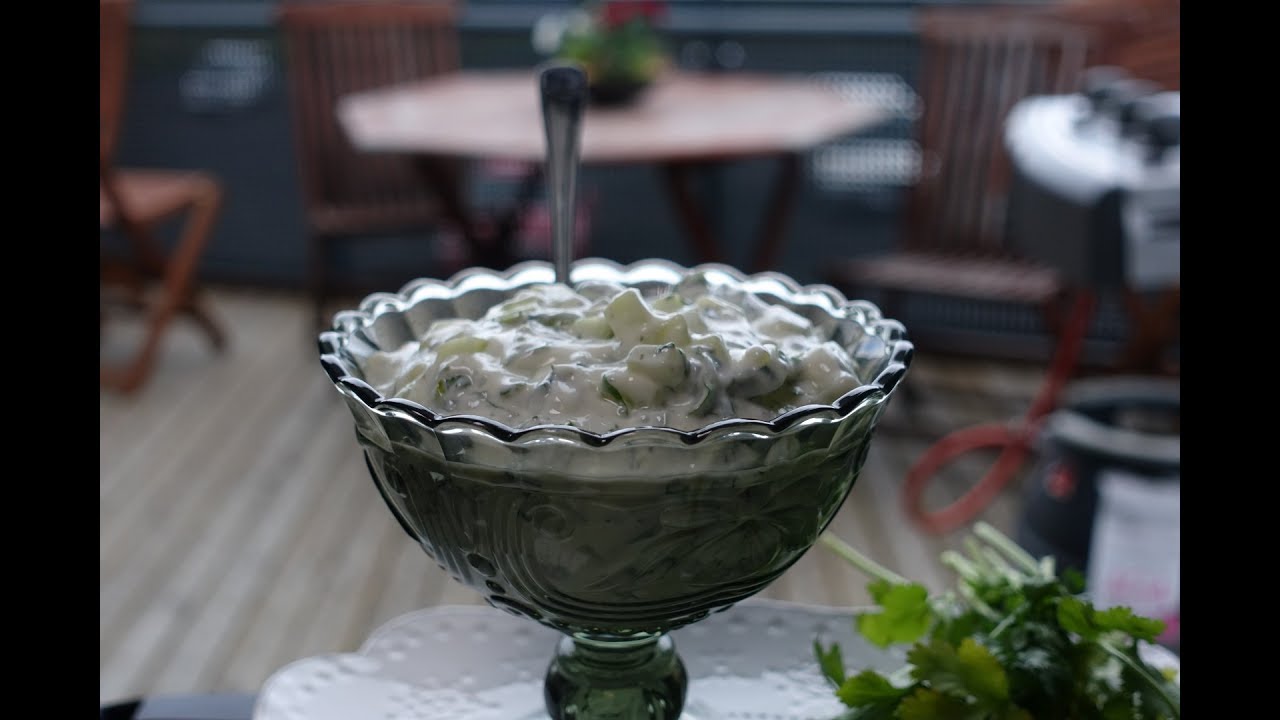 Raita sósa - Uppskrift