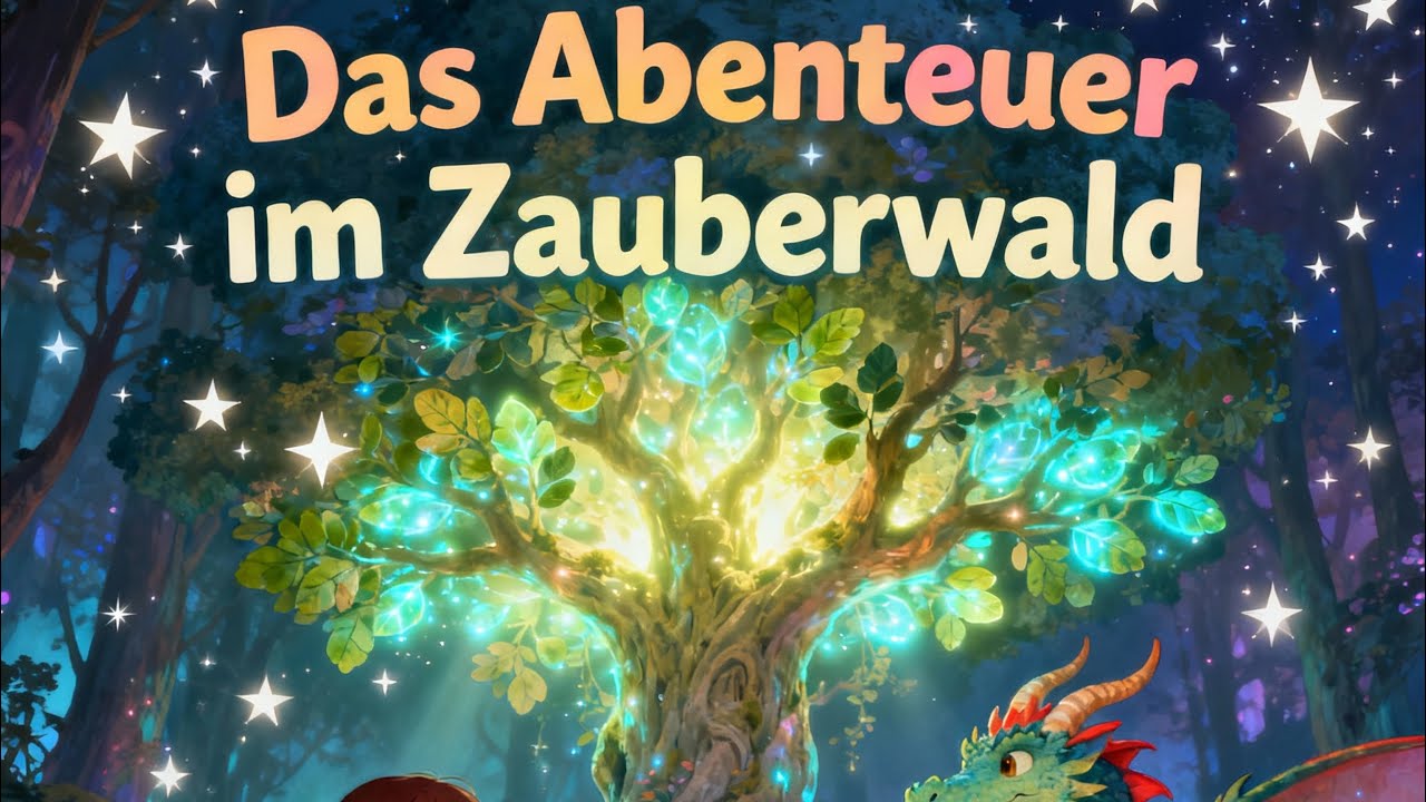 Das Abenteuer im Zauberwald – Spannendes Kinderhörbuch mit Magie, Freundschaft & Mut