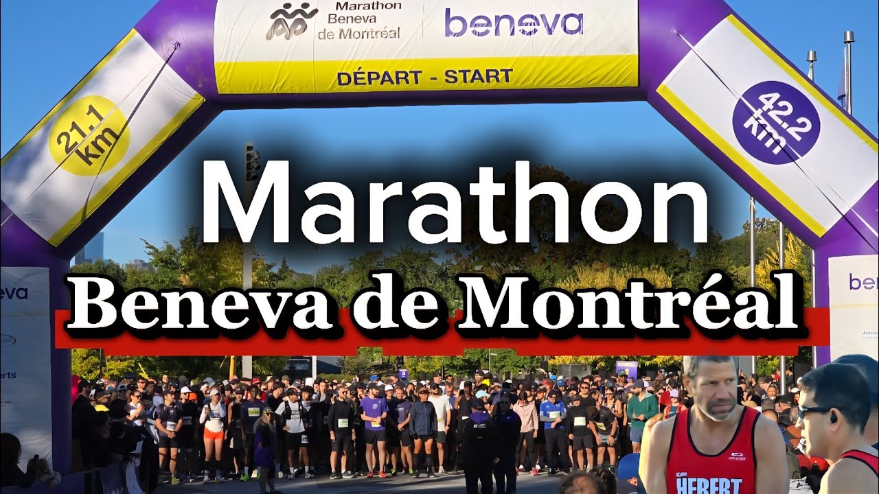 Marathon Beneva de Montréal weekend 2025 🏃 | Full Race Day Highlights | September 21