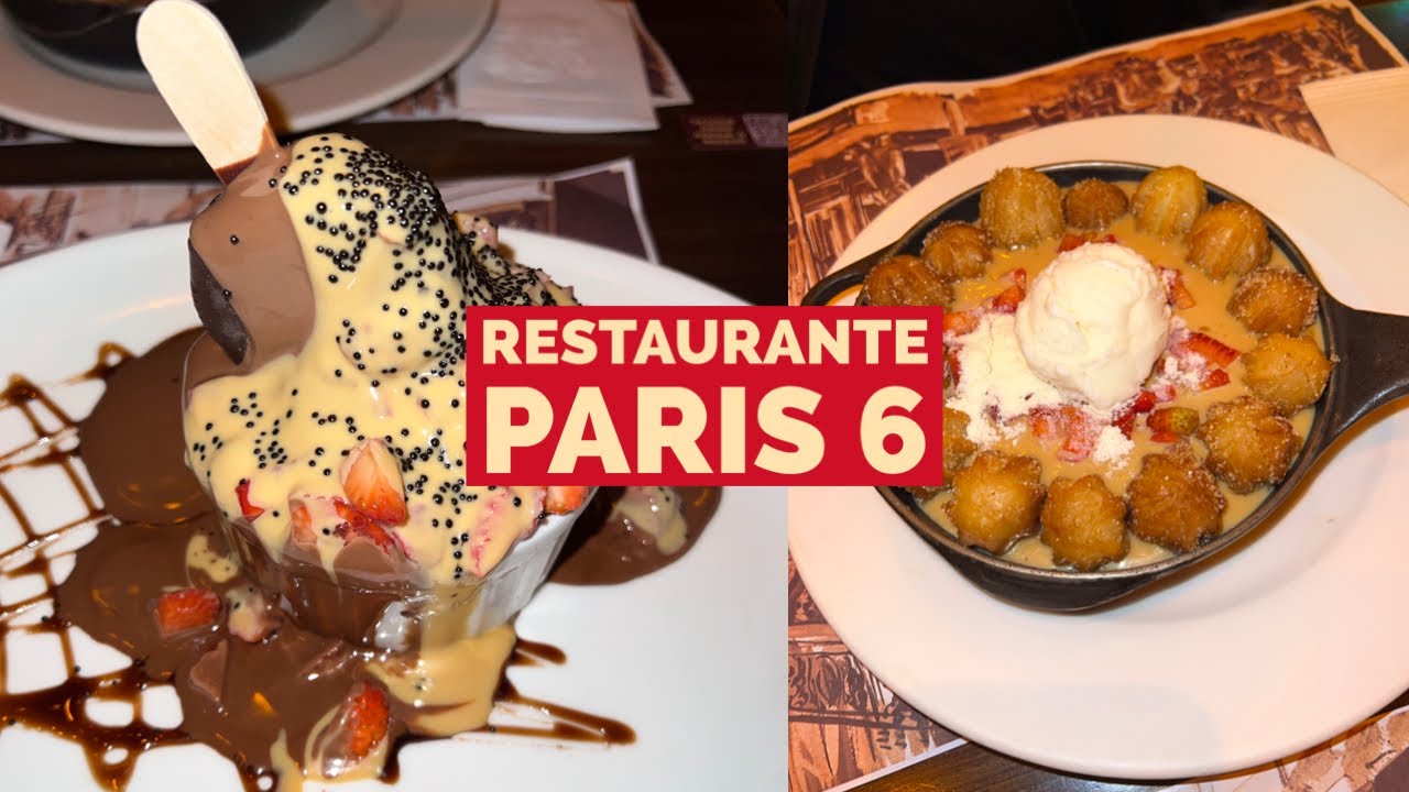 PARIS 6 - RESTAURANTE COM PRATOS DOS FAMOSOS