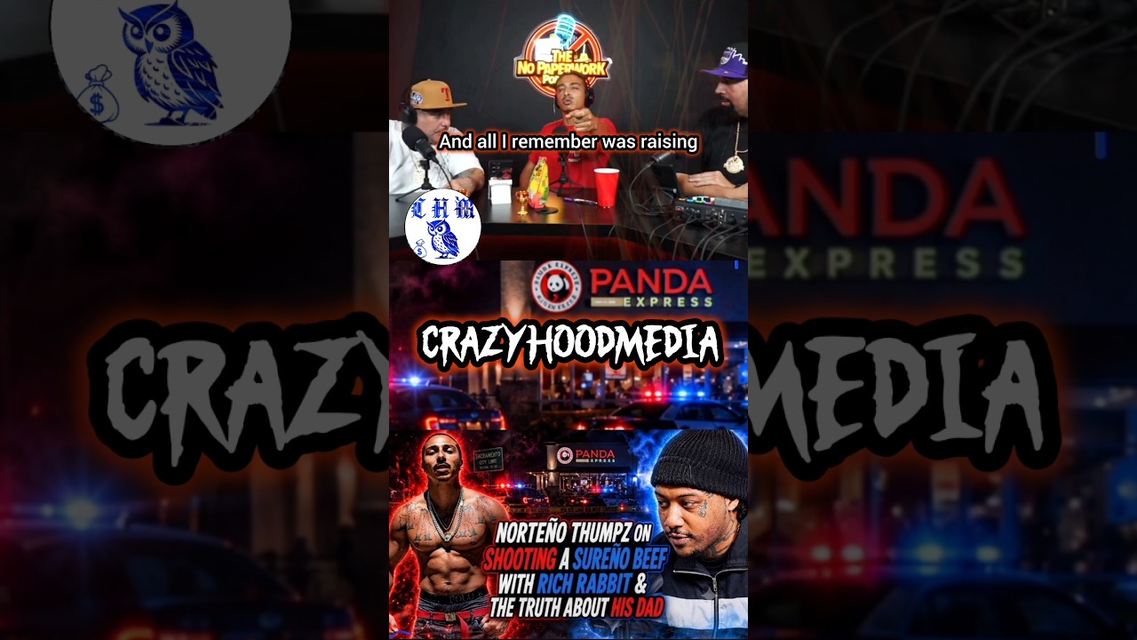 NORTE&Ntilde;O THUMPZ ON SHOOTING A SURE&Ntilde;O & RICH RABBIT BEEF😳 #norteno #nojumper #hoodnews