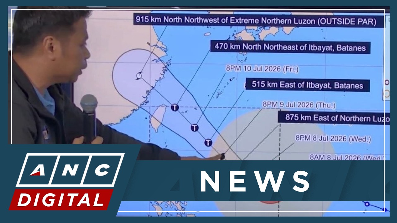 PAGASA: 'Inday' may weaken into a typhoon by Friday, but remain strong | ANC