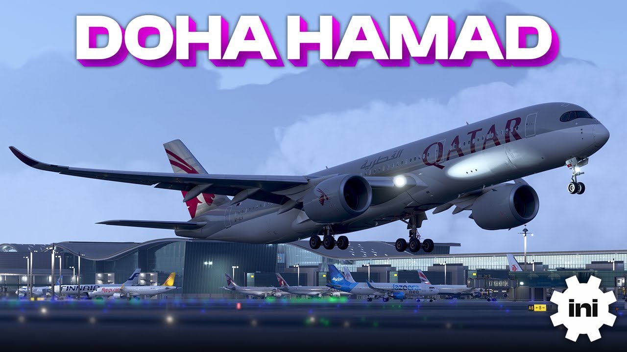 iniBuilds Doha Hamad | Microsoft Flight Simulator 2024