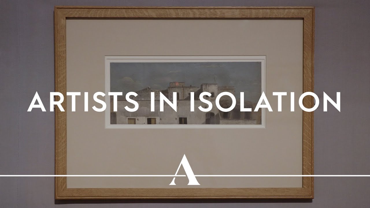 Artists in Isolation – Rooftops in Naples, by Thomas Jones