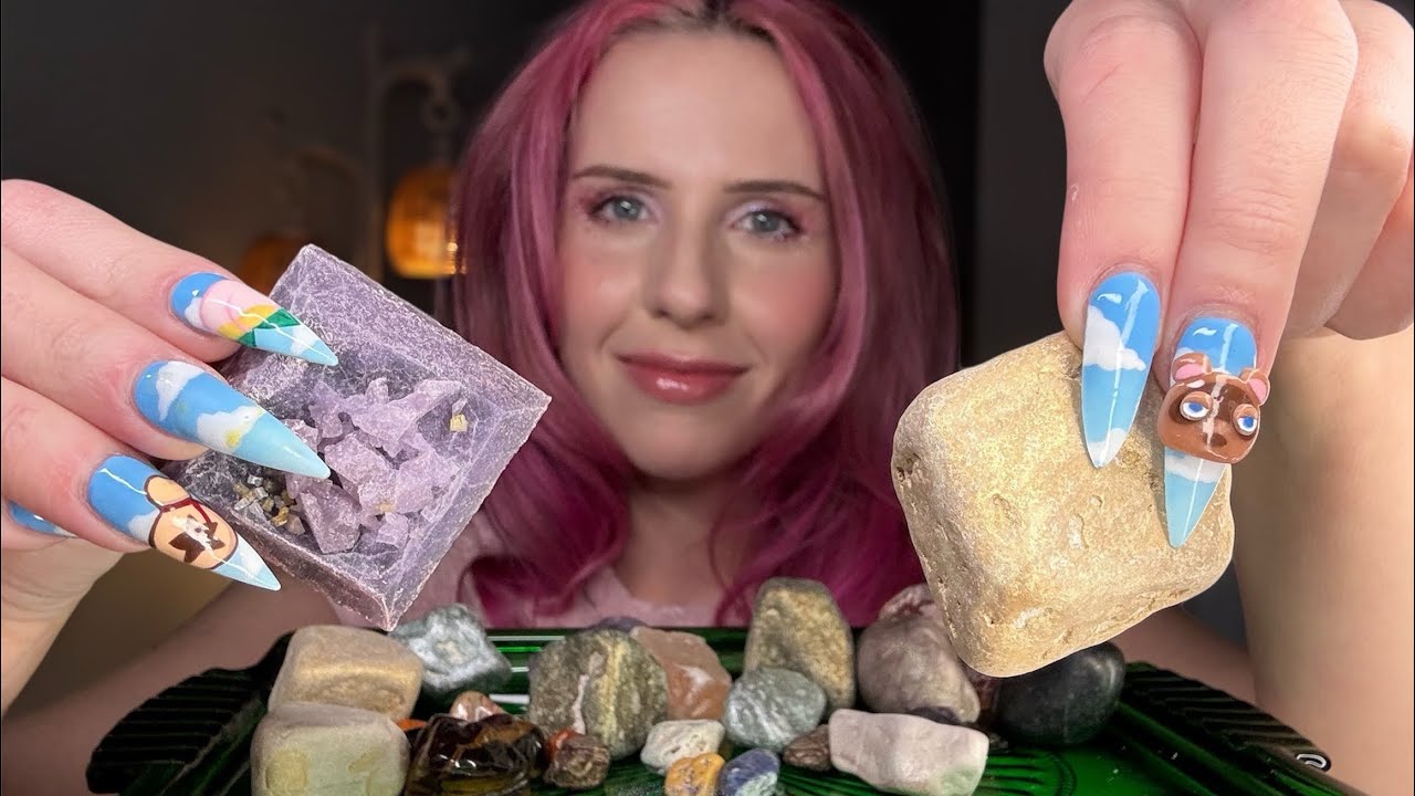 Real or Fake? Rocks and Gemstones ASMR 🪨💎 (Eating sounds‼️)