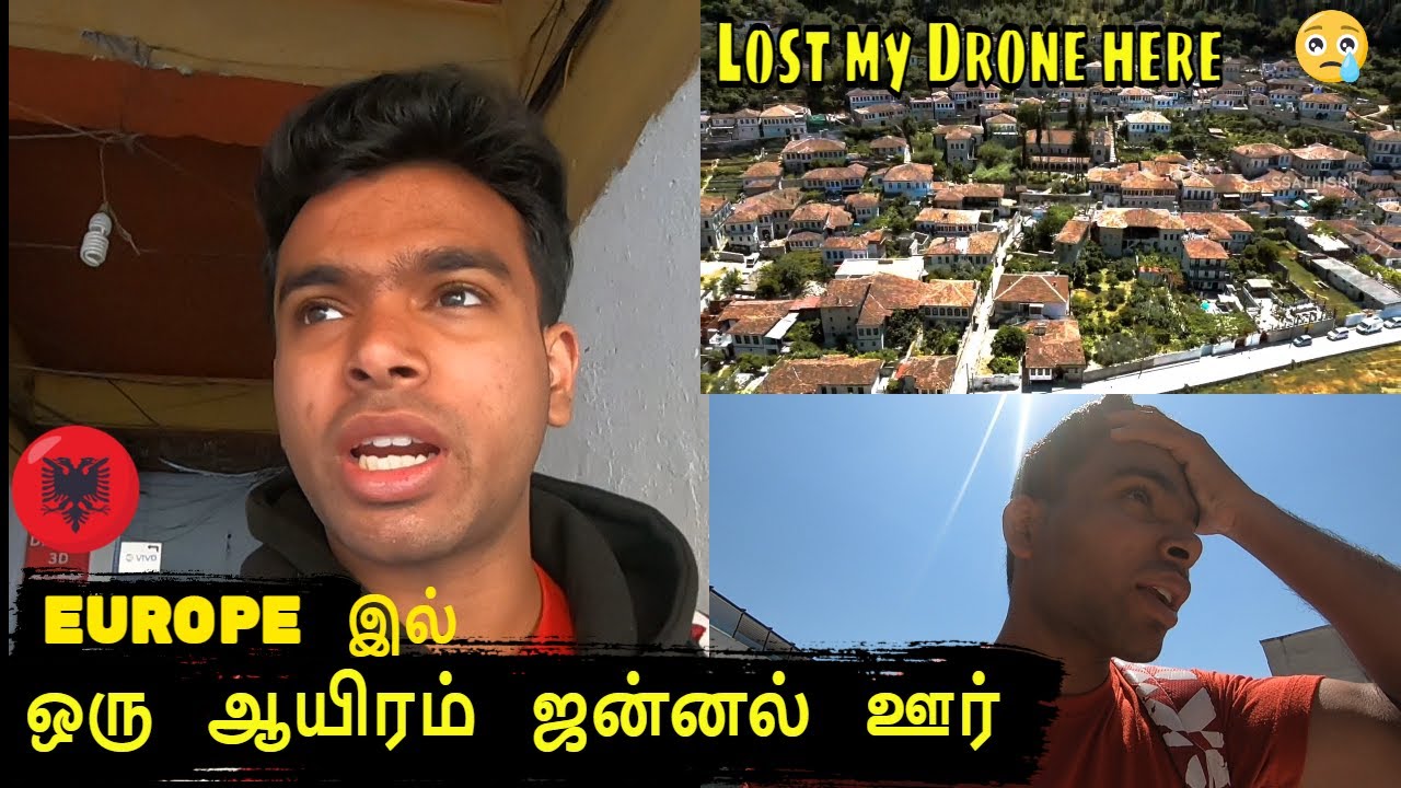 Berat (Town of a Thousand Windows) | Lost my Drone 😰 | SSATHISHH Tamil Traveler