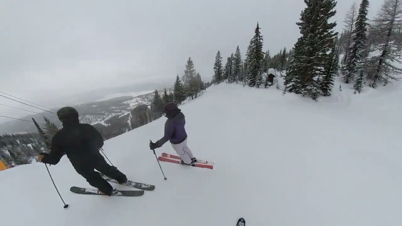 Whitefish, MT - Bench Run and Corkscrew- March 12, 2023