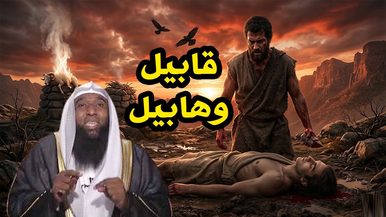 قصة هابيل و قابيل و أول جريمة ق,تل في التاريخ ! ماذا حدث بين ابني آدم؟ | الشيخ بدر المشاري
