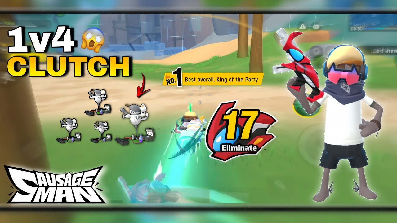 20 KILLS 🔥 NEW MYTHIC MP5_KABUTO  SKIN GAMEPLAY 😱 QUADMODE TOP GLOBAL| KAIZO SAUSAGE MAN 