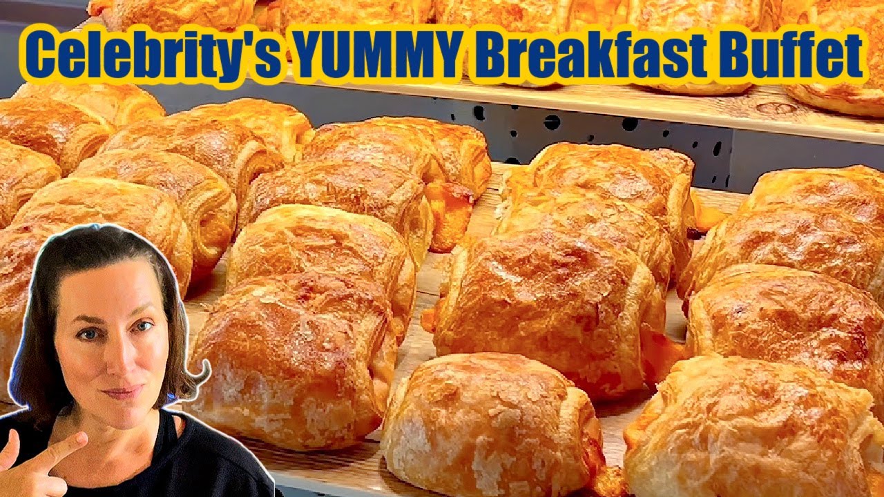 EVERYTHING At The Breakfast Buffet On The Celebrity Eclipse! (Oceanview Cafe Breakfast Food)