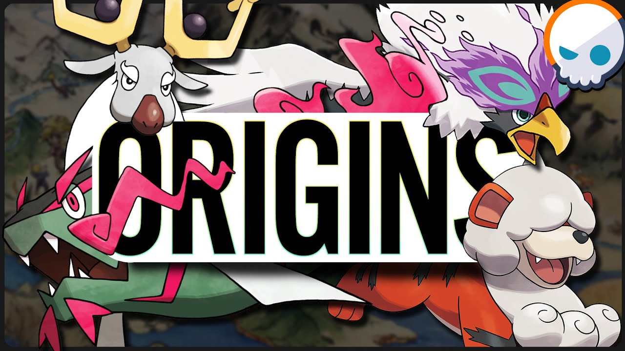 РЕАЛЬНОЕ происхождение 4 новых покемонов Хисуи! | Gnoggin - Pokemon Legends Arceus Origins