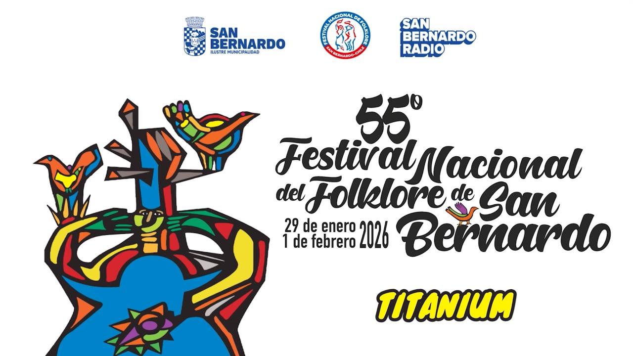 Titanium en 55º Festival Nacional del Folklore de San Bernardo