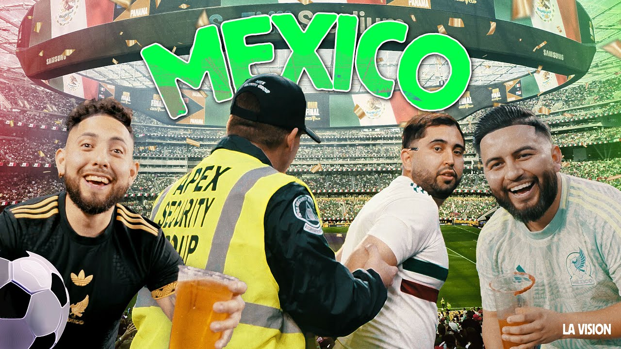 The Mexico Game Got So Wild… We Almost Got Arrested At Sofi | LA VISION VLOG #4