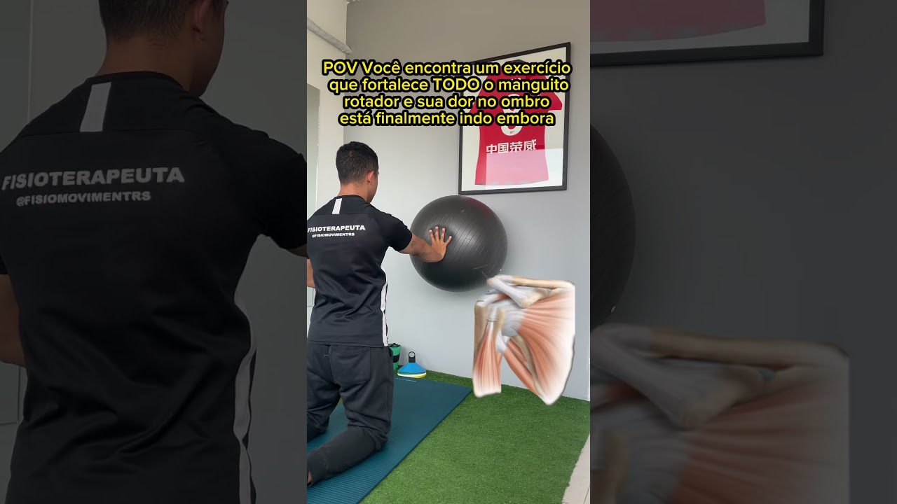 MANGUITO ROTADOR 🔥 #shortsvideo #dicasincriveis #fisioterapia #exerc&iacute;cios #funnyshorts