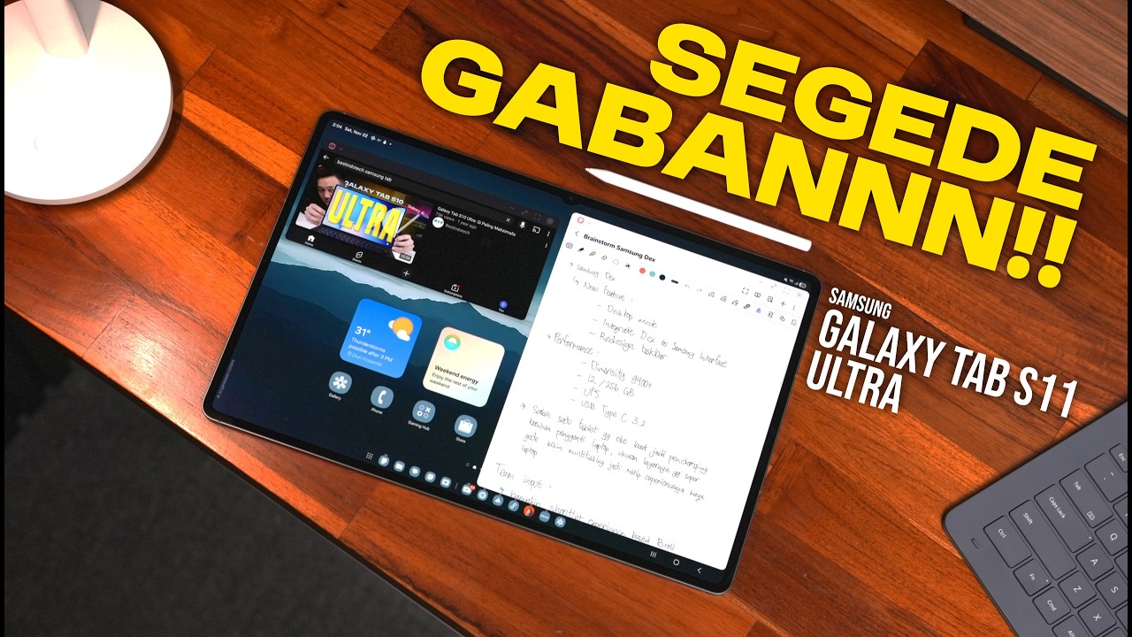 Alasan Samsung Bikin Tablet JUMBO?! Review Galaxy Tab S11 Ultra 5G
