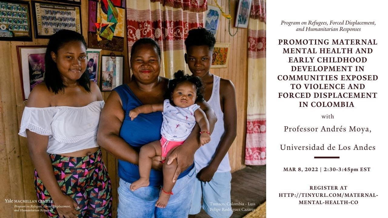 Maternal Mental Health & Early Childhood Development: Evidence from Conflict-Affected Communities