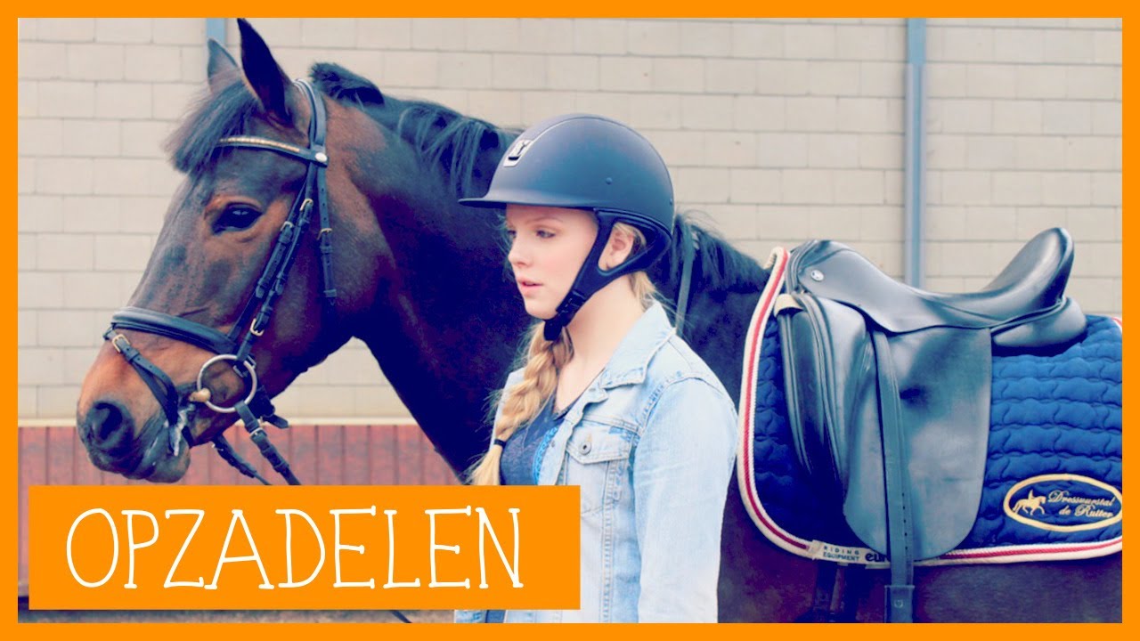 Paard opzadelen | PaardenpraatTV